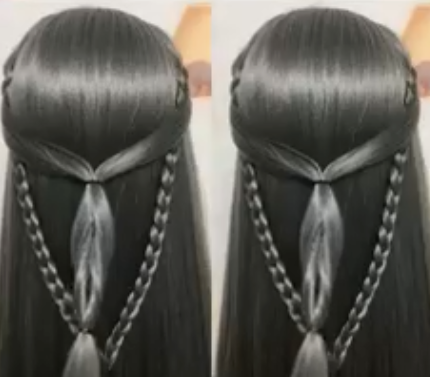 hairstyles for thin hair long videos braids