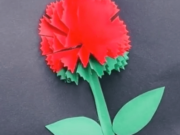 origami flower greeting cards
