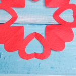 paper love hearts