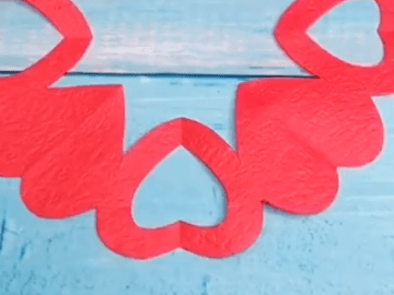 paper love hearts