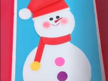 paper snowman