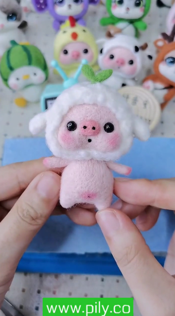 felted animals tutorial