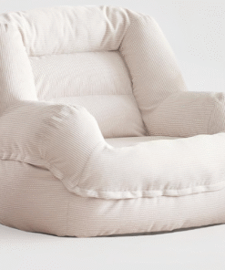luxury velvet bean bag