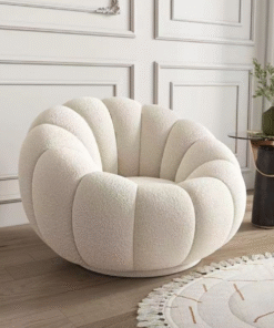 luxury wool bean bag